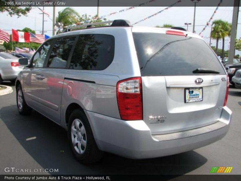 Silver / Gray 2006 Kia Sedona LX