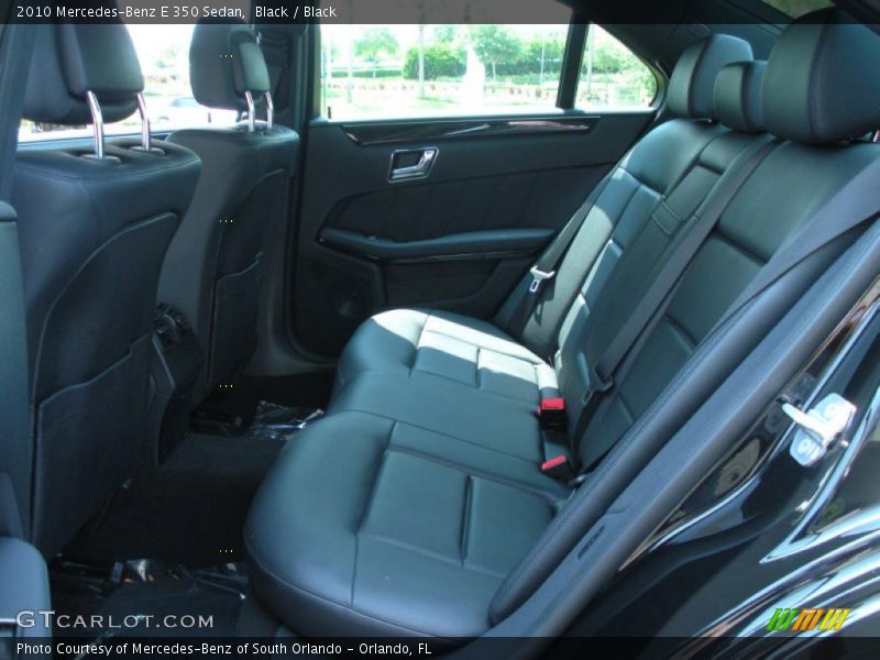 Black / Black 2010 Mercedes-Benz E 350 Sedan