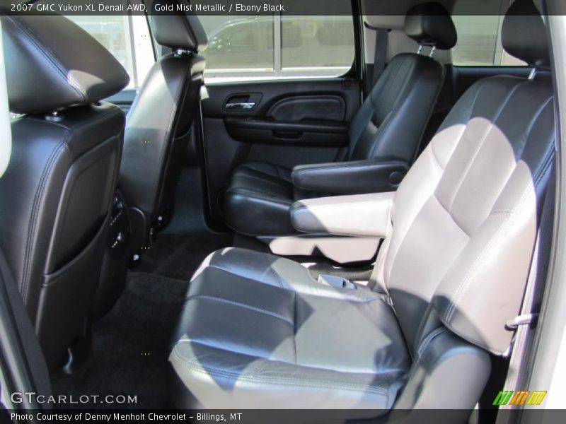 Gold Mist Metallic / Ebony Black 2007 GMC Yukon XL Denali AWD
