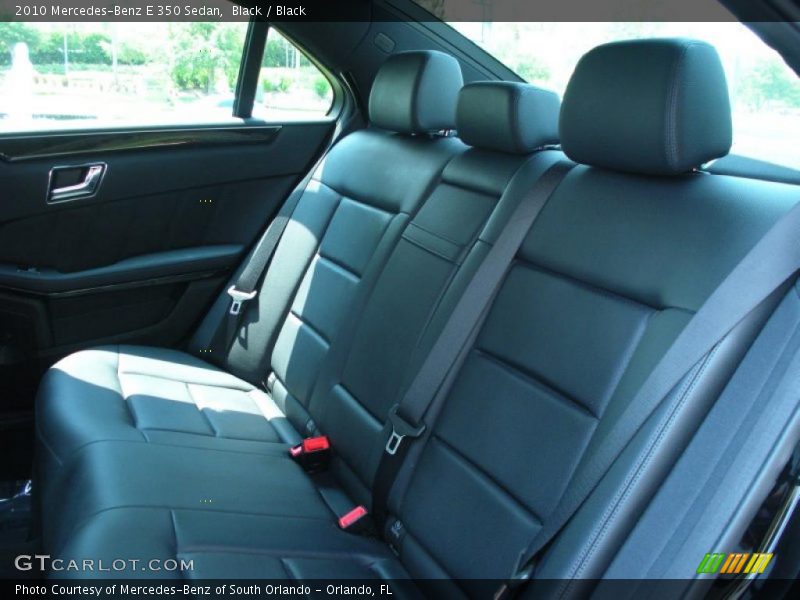 Black / Black 2010 Mercedes-Benz E 350 Sedan