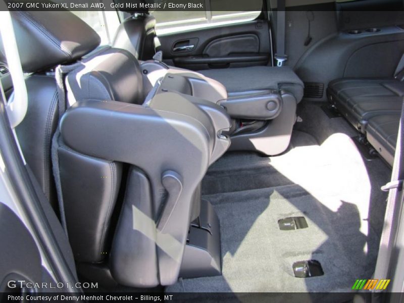 Gold Mist Metallic / Ebony Black 2007 GMC Yukon XL Denali AWD
