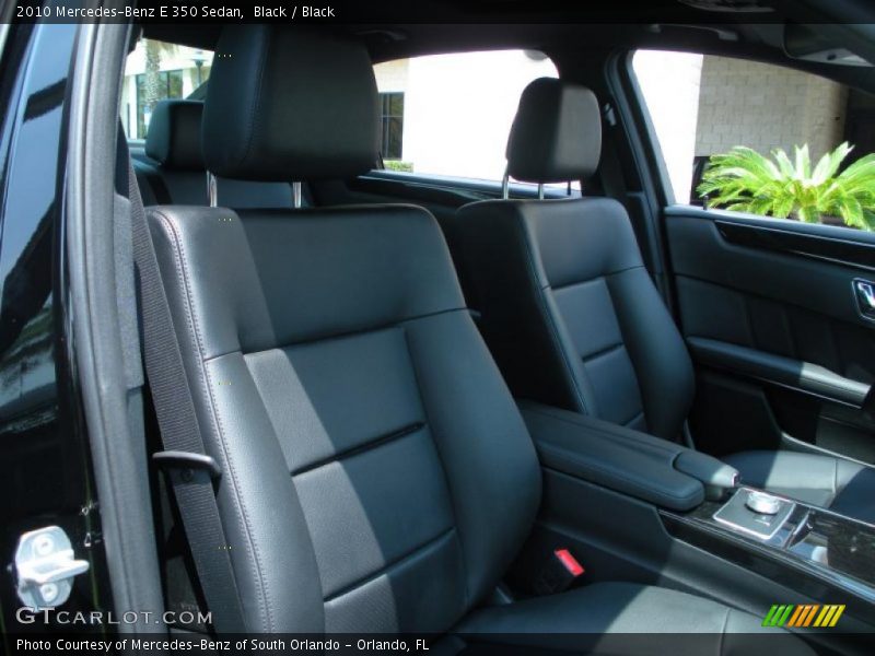 Black / Black 2010 Mercedes-Benz E 350 Sedan