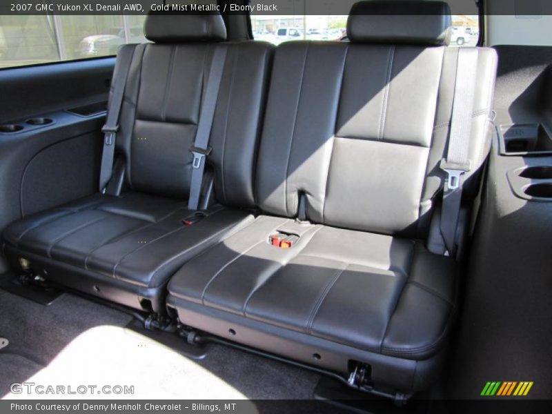 Gold Mist Metallic / Ebony Black 2007 GMC Yukon XL Denali AWD