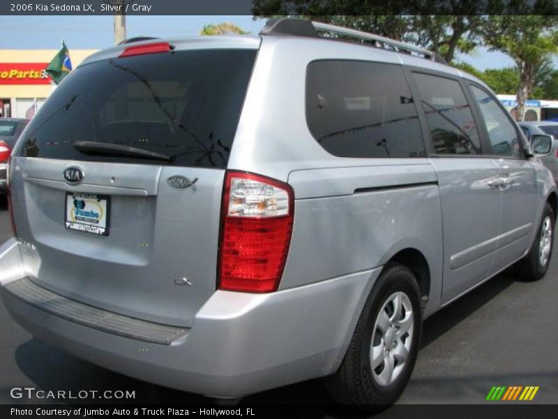 Silver / Gray 2006 Kia Sedona LX