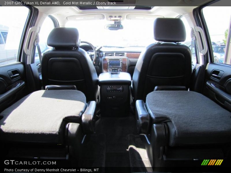 Gold Mist Metallic / Ebony Black 2007 GMC Yukon XL Denali AWD
