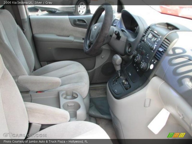Silver / Gray 2006 Kia Sedona LX