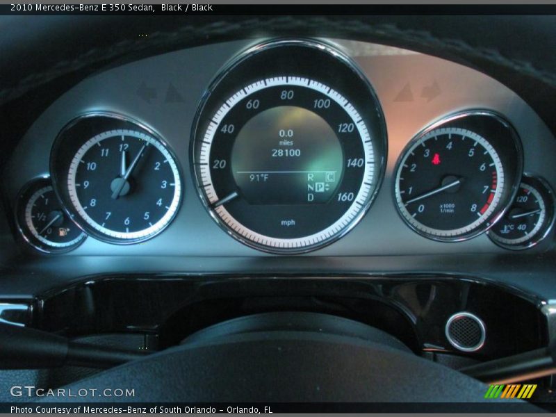 Black / Black 2010 Mercedes-Benz E 350 Sedan