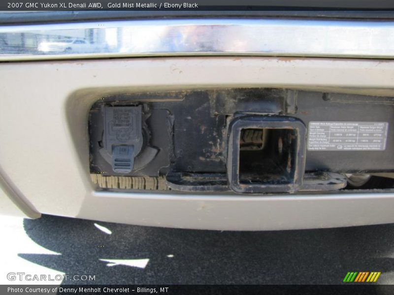 Gold Mist Metallic / Ebony Black 2007 GMC Yukon XL Denali AWD