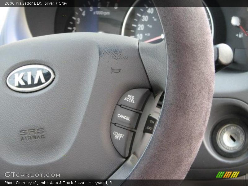 Silver / Gray 2006 Kia Sedona LX