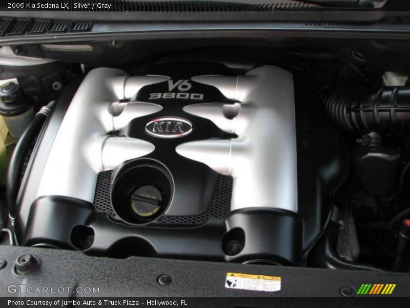 Silver / Gray 2006 Kia Sedona LX