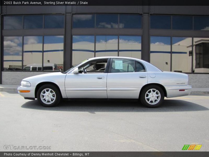 Sterling Silver Metallic / Shale 2003 Buick Park Avenue