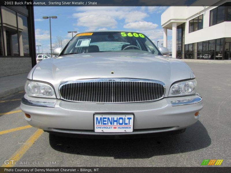 Sterling Silver Metallic / Shale 2003 Buick Park Avenue