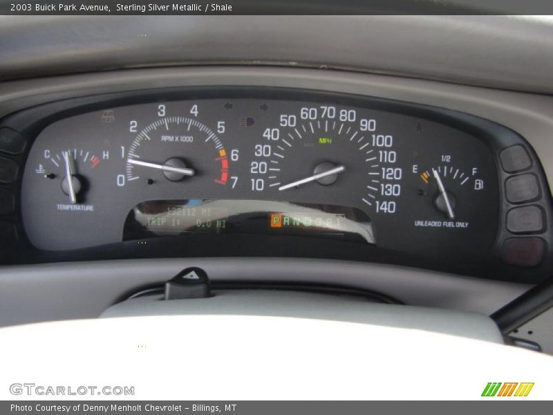 Sterling Silver Metallic / Shale 2003 Buick Park Avenue