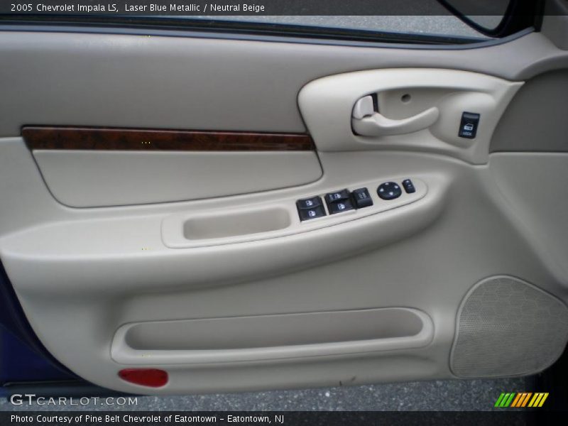 Laser Blue Metallic / Neutral Beige 2005 Chevrolet Impala LS