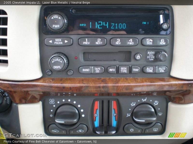 Controls of 2005 Impala LS