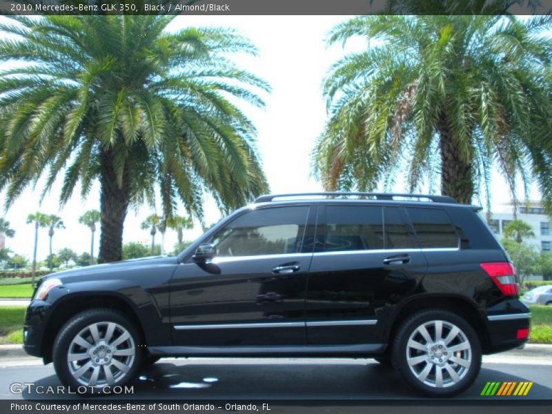 Black / Almond/Black 2010 Mercedes-Benz GLK 350
