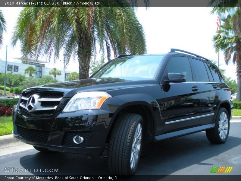 Black / Almond/Black 2010 Mercedes-Benz GLK 350