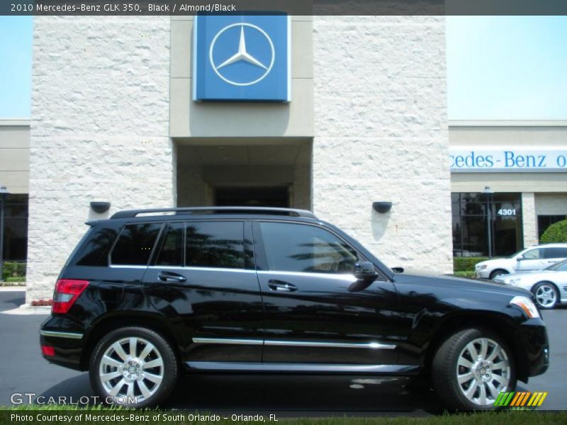 Black / Almond/Black 2010 Mercedes-Benz GLK 350