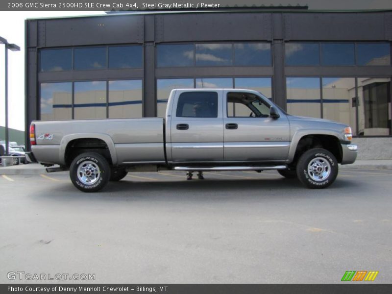  2006 Sierra 2500HD SLE Crew Cab 4x4 Steel Gray Metallic