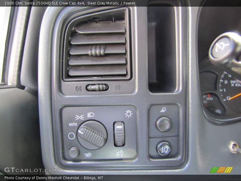 Steel Gray Metallic / Pewter 2006 GMC Sierra 2500HD SLE Crew Cab 4x4