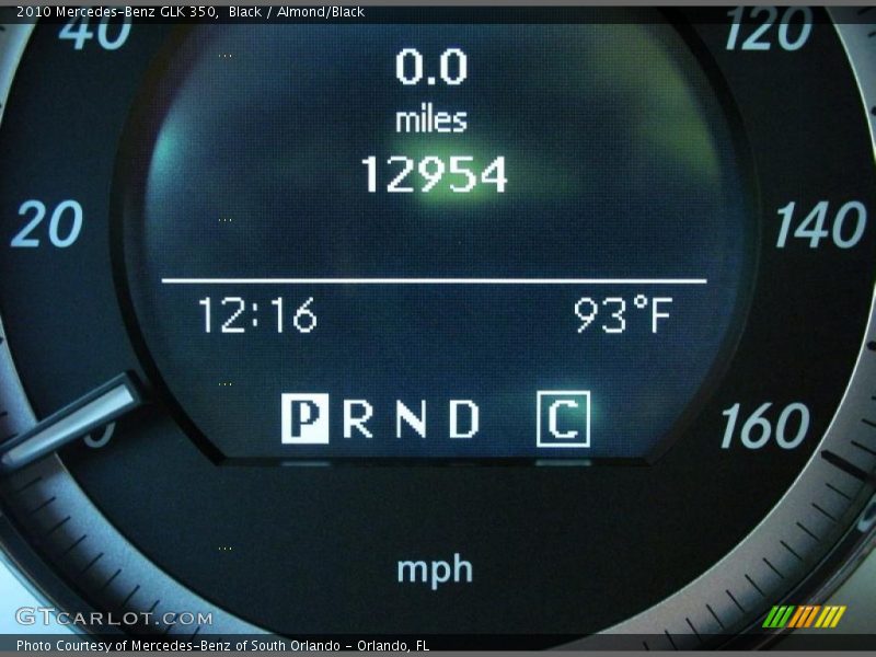 Black / Almond/Black 2010 Mercedes-Benz GLK 350