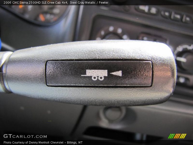 Steel Gray Metallic / Pewter 2006 GMC Sierra 2500HD SLE Crew Cab 4x4
