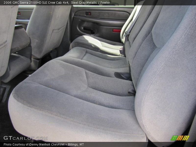 Steel Gray Metallic / Pewter 2006 GMC Sierra 2500HD SLE Crew Cab 4x4