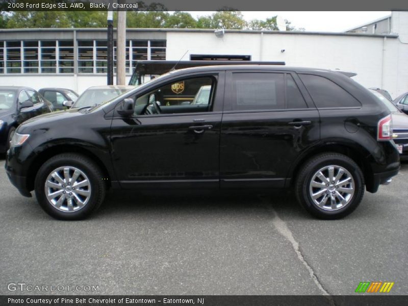 Black / Charcoal 2008 Ford Edge SEL AWD