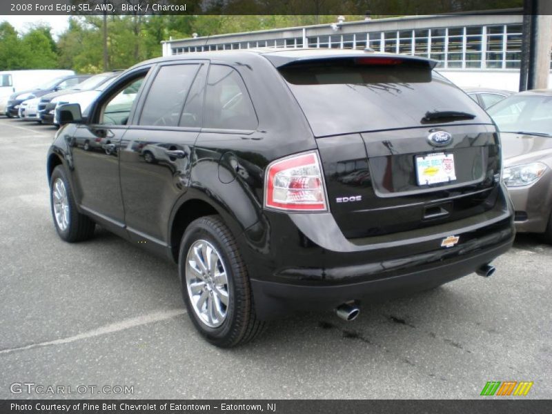 Black / Charcoal 2008 Ford Edge SEL AWD