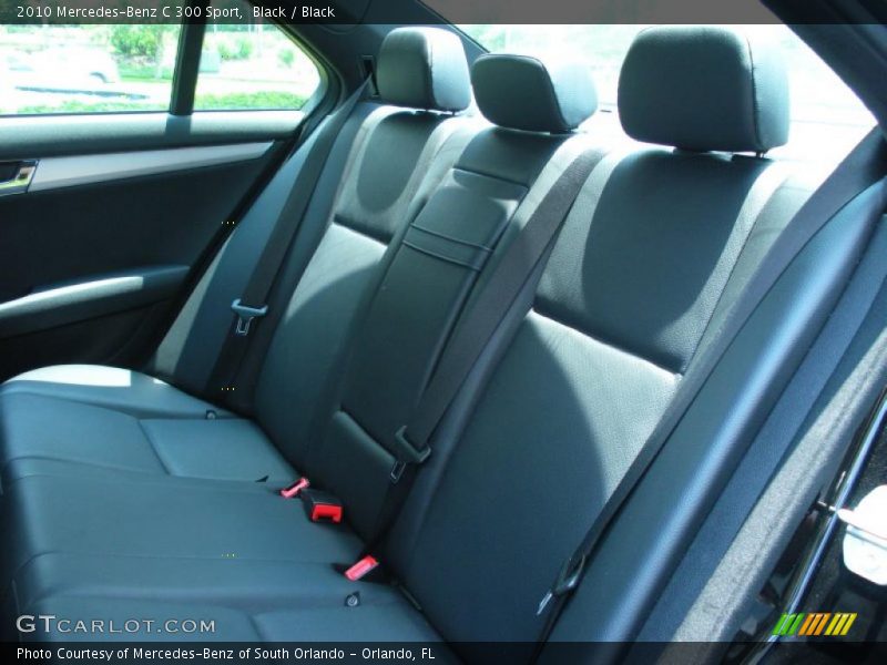 Black / Black 2010 Mercedes-Benz C 300 Sport