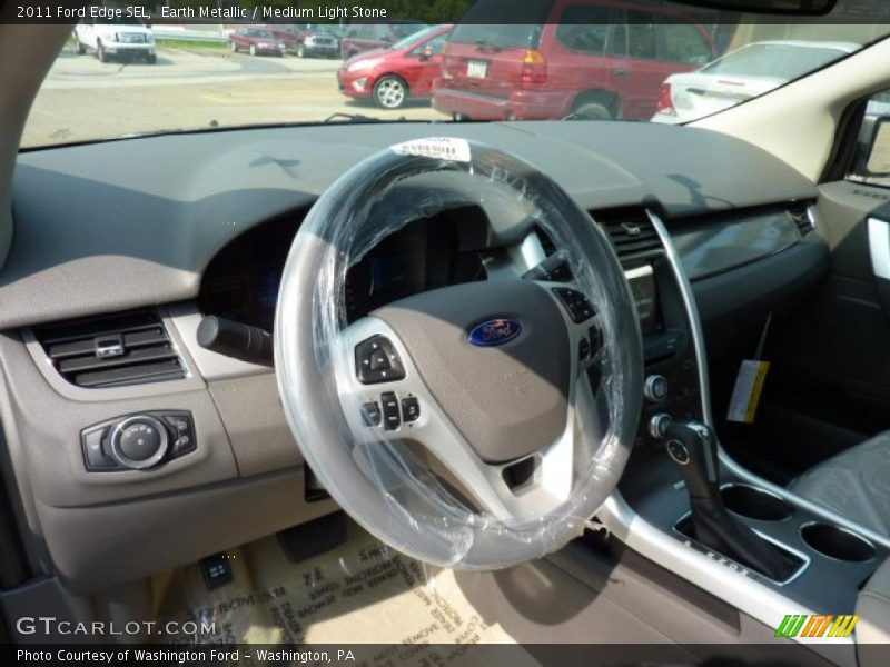 Earth Metallic / Medium Light Stone 2011 Ford Edge SEL