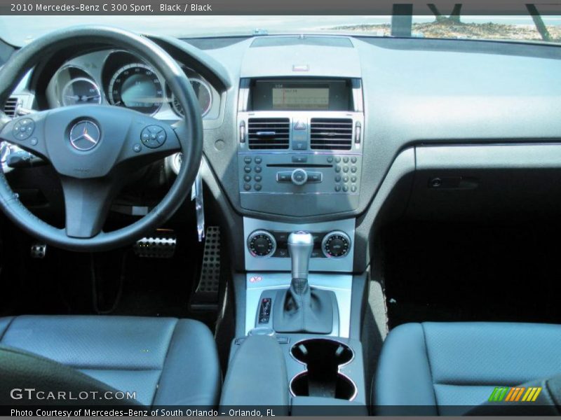 Black / Black 2010 Mercedes-Benz C 300 Sport