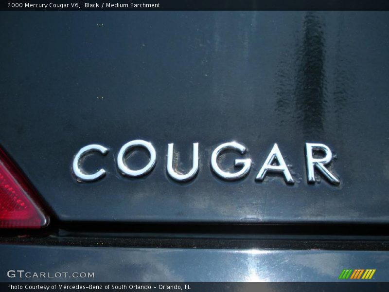  2000 Cougar V6 Logo