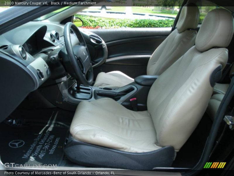  2000 Cougar V6 Medium Parchment Interior
