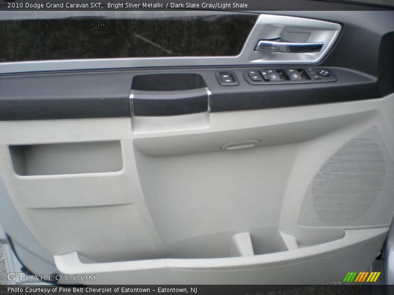 Bright Silver Metallic / Dark Slate Gray/Light Shale 2010 Dodge Grand Caravan SXT