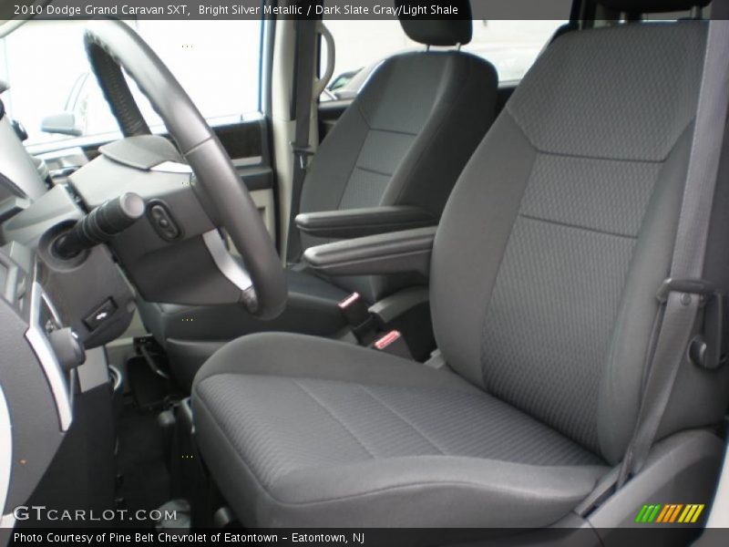 Bright Silver Metallic / Dark Slate Gray/Light Shale 2010 Dodge Grand Caravan SXT