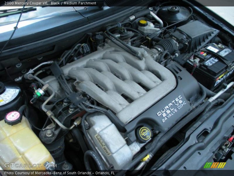  2000 Cougar V6 Engine - 2.5 Liter DOHC 24-Valve V6