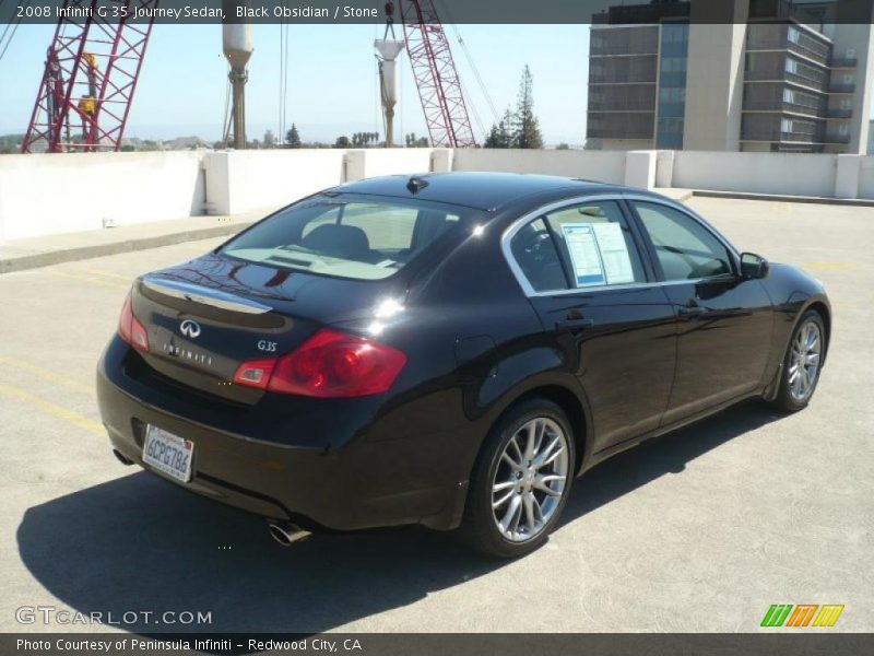 Black Obsidian / Stone 2008 Infiniti G 35 Journey Sedan