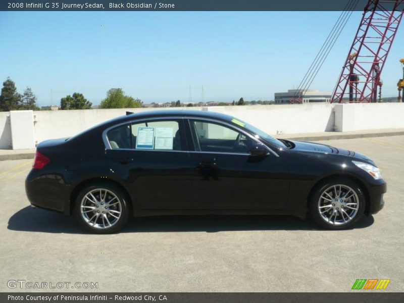 Black Obsidian / Stone 2008 Infiniti G 35 Journey Sedan