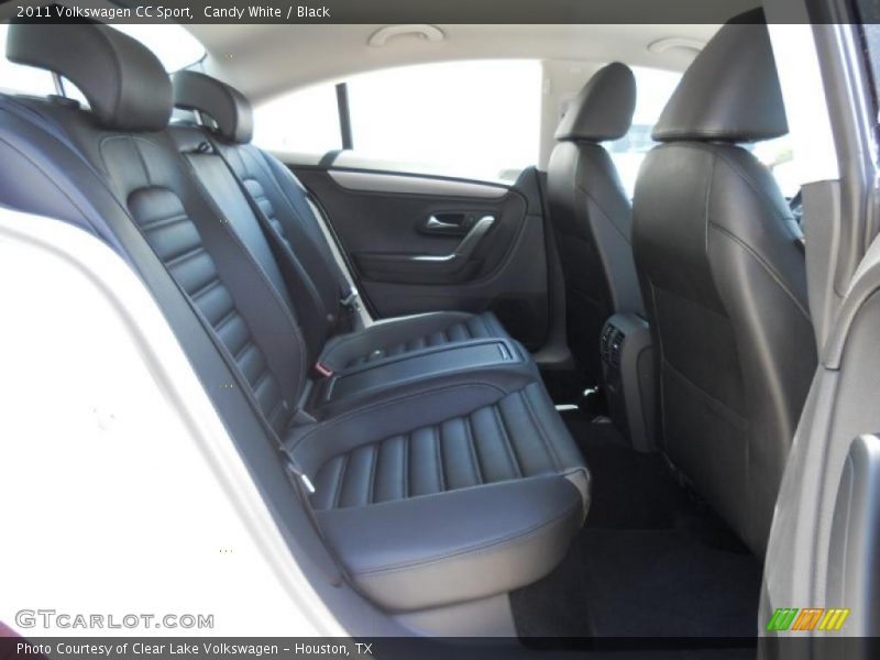 Candy White / Black 2011 Volkswagen CC Sport