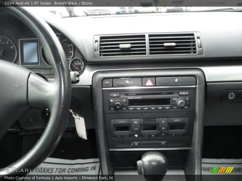 Controls of 2004 A4 1.8T Sedan