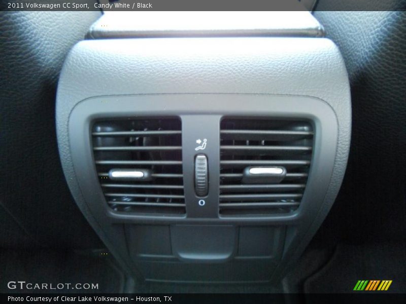 Candy White / Black 2011 Volkswagen CC Sport