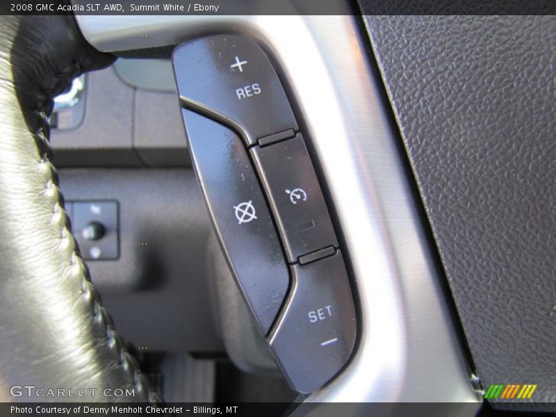 Summit White / Ebony 2008 GMC Acadia SLT AWD