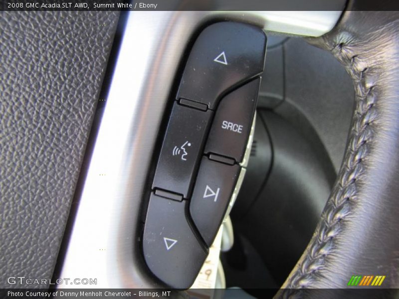 Summit White / Ebony 2008 GMC Acadia SLT AWD