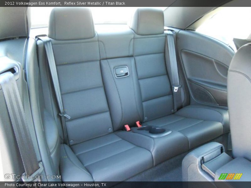 Reflex Silver Metallic / Titan Black 2012 Volkswagen Eos Komfort