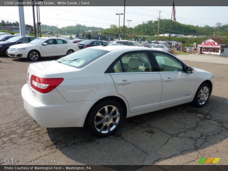 White Suede / Sand 2008 Lincoln MKZ AWD Sedan