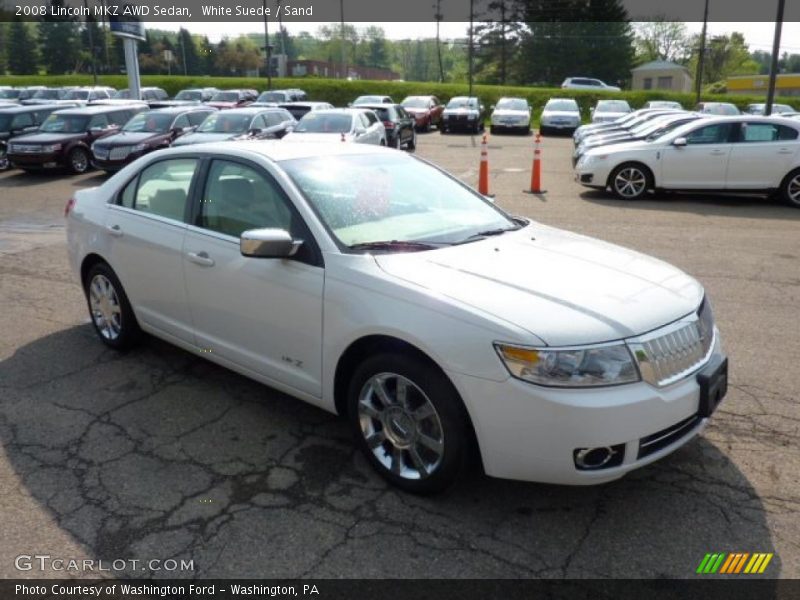 White Suede / Sand 2008 Lincoln MKZ AWD Sedan