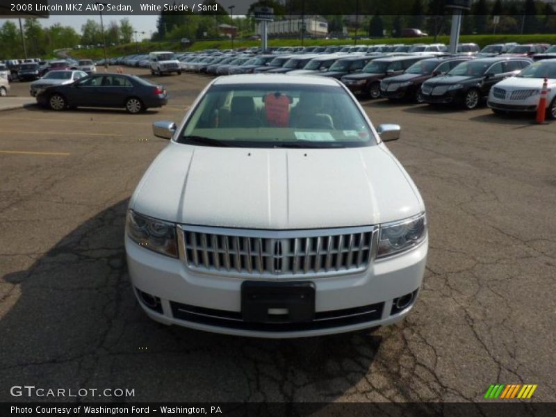 White Suede / Sand 2008 Lincoln MKZ AWD Sedan