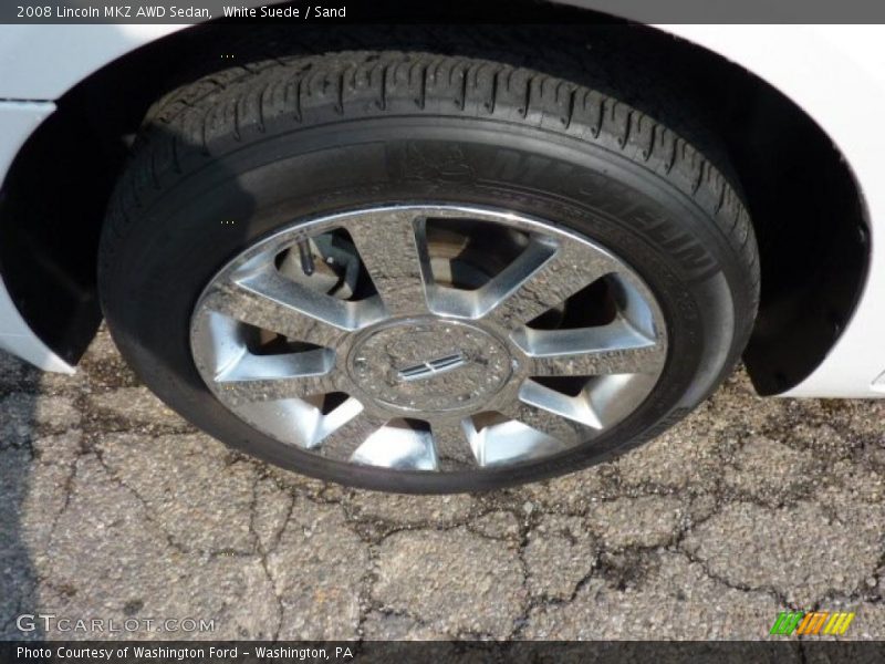 White Suede / Sand 2008 Lincoln MKZ AWD Sedan