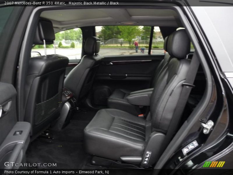 Majestic Black Metallic / Black 2007 Mercedes-Benz R 350 4Matic